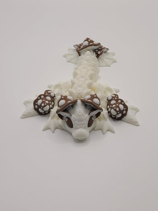 3D Printed Flexi Fidget Mushroom Dragon