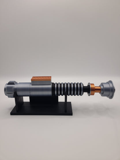 Luke Skywalker Inspired Lightsaber Replica with Display Stand