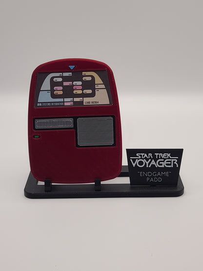 Star Trek Voyager "Endgame" Padd Prop
