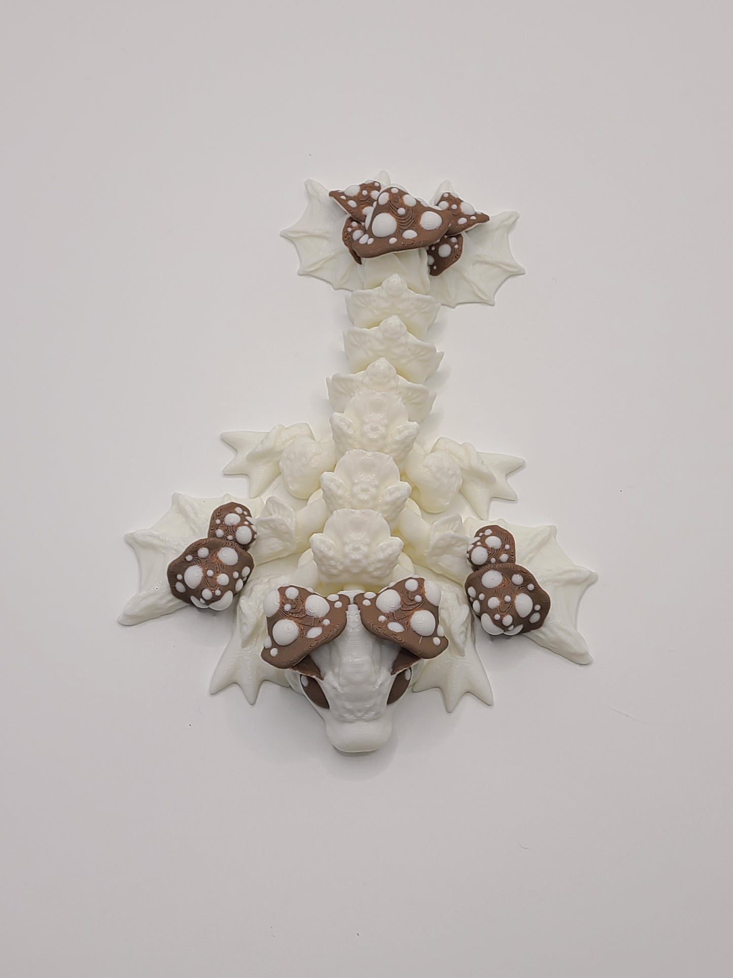 3D Printed Flexi Fidget Mushroom Dragon